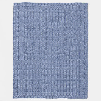 藍色の波小紋 FLEECE BLANKET