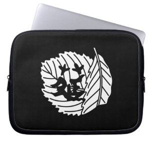 虫くい折れ柏 ラップトップケース LAPTOP SLEEVE