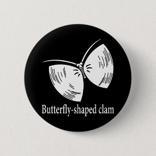 蛤胡蝶 2 INCH ROUND BUTTON