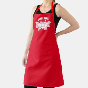 蟹牡丹 エプロン APRON