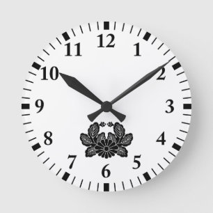 蟹菊(紋之泉) ROUND CLOCK