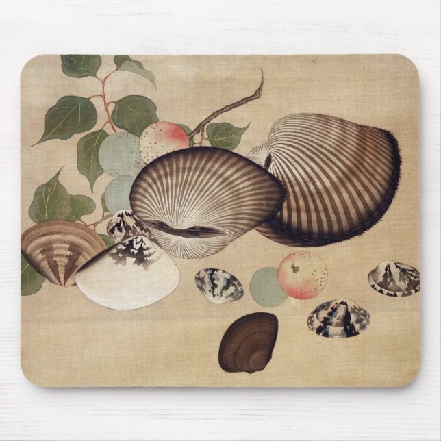 貝, 其一 Shellfish, Kiitsu Mouse Pad (Front)