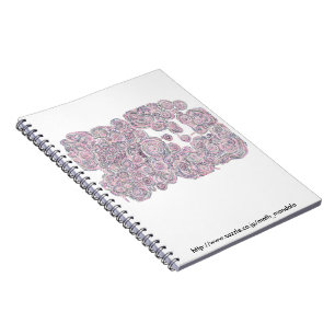 跳ぶ猫のいる「縁結曼荼羅」 NOTEBOOK