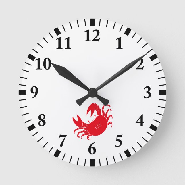 踊り蟹 ROUND CLOCK (Front)