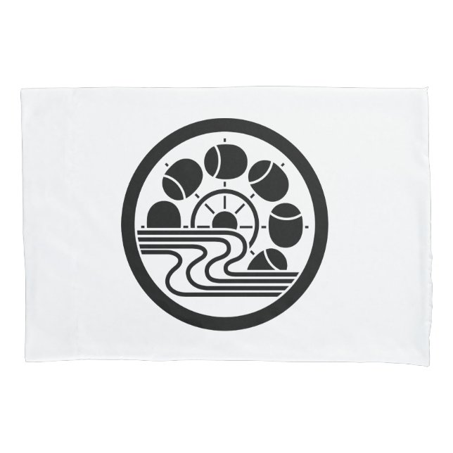 輪 に 水 槌 車 PILLOWCASE (Front)