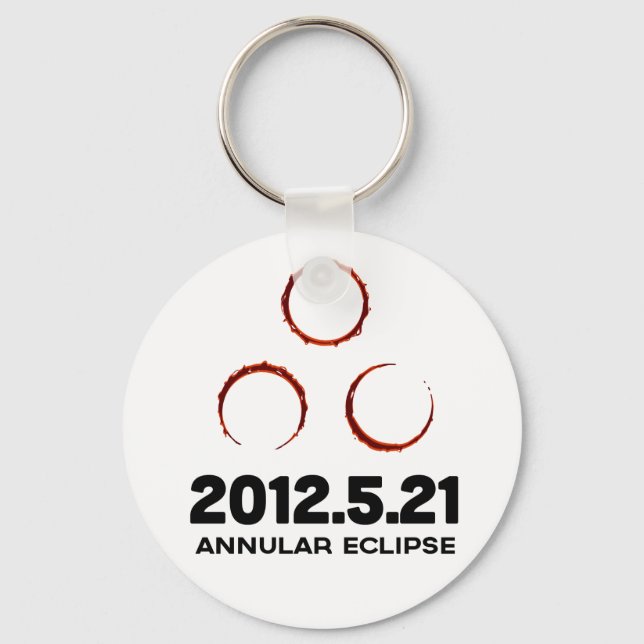 金環日食 KEYCHAIN (Front)