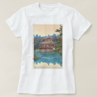 金閣寺, Kinkaku-ji, Hiroshi Yoshida, Woodcut