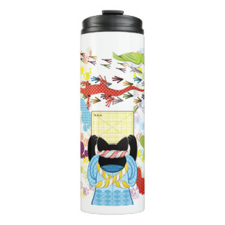 雑巾がけと足跡（リメイク） THERMAL TUMBLER