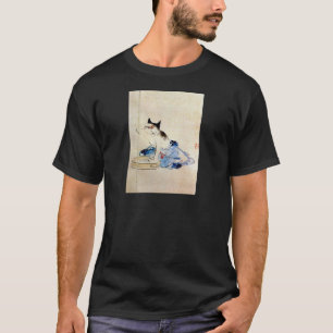顔を洗う猫, 広重 Cat Face Wash, Hiroshige T-Shirt