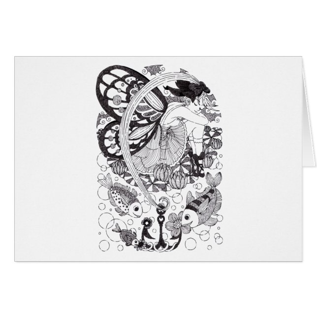 魚釣り少女（Girl fishing） (Front Horizontal)