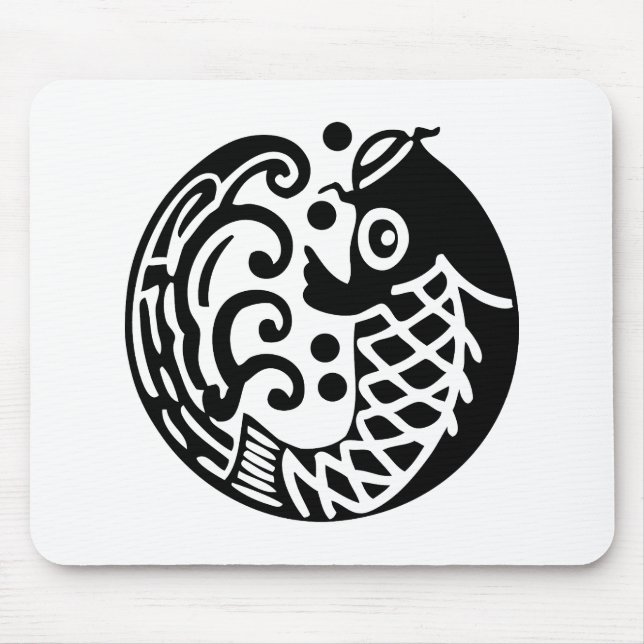 鯉に波 MOUSE PAD (Front)
