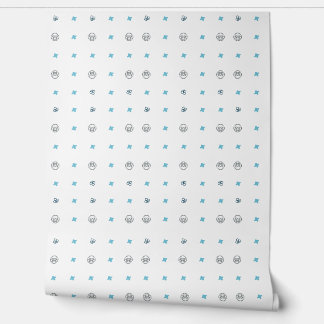 鳥と花のエレガントデザイン WALLPAPER