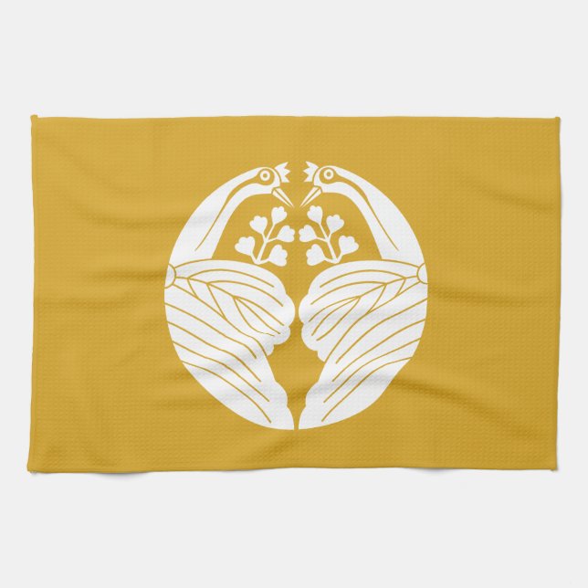 鶴割り桐 KITCHEN TOWEL (Horizontal)