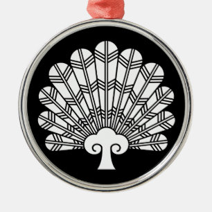 鷹の羽団扇 METAL ORNAMENT