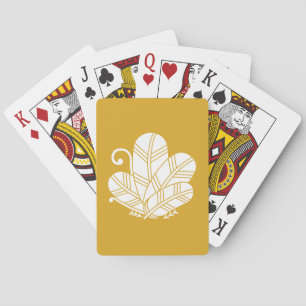 鷹の羽蝶 ラウンドシール PLAYING CARDS