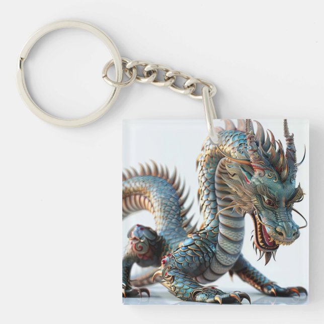 “龙”dragon keychain (Front)