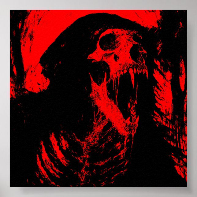 𝗕𝗘𝗦𝗧𝗜𝗔𝗟 𝗨𝗡𝗚𝗢𝗗 | Matte Paper Print (Front)