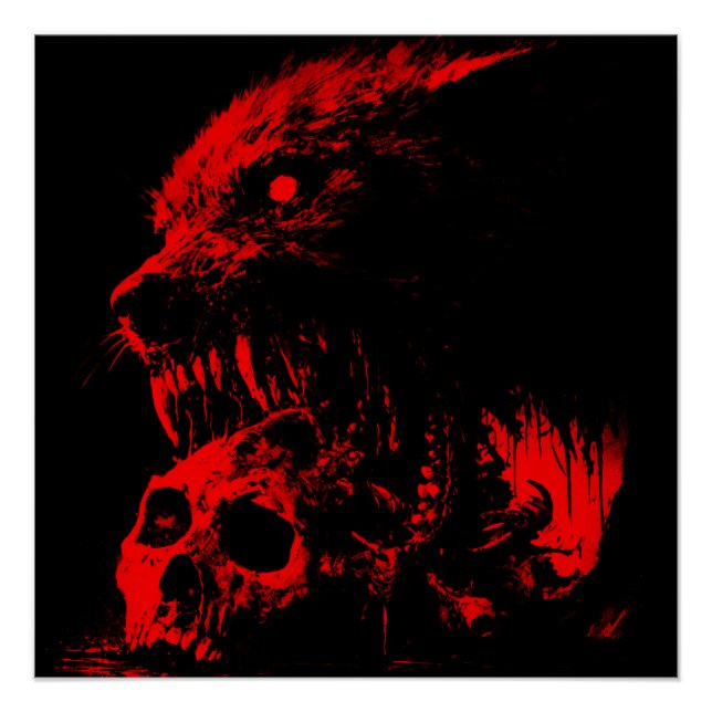 𝗕𝗢𝗥𝗡 𝗧𝗢 𝗞𝗜𝗟𝗟 | Glossy Paper Print (Front)