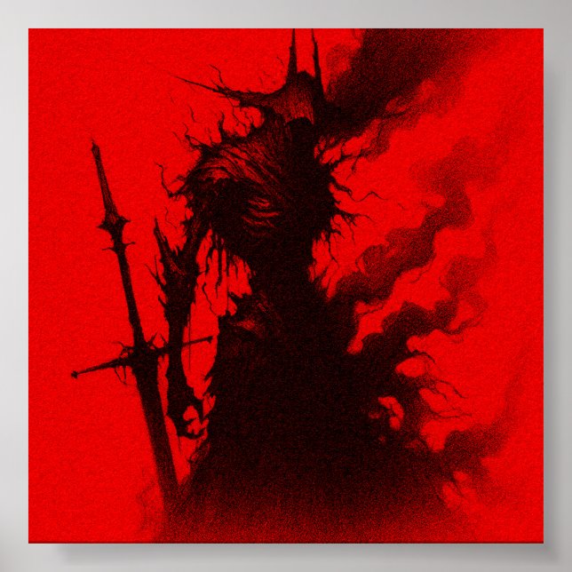 𝗩𝗢𝗜𝗗𝗪𝗔𝗟𝗞𝗘𝗥 | Matte Paper Print (Front)