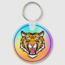 Search for roaring keychains Tiger