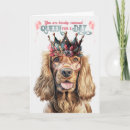 Search for cocker spaniel birthday cards Spaniels