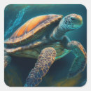 Search for sea turtle art stickers Ocean
