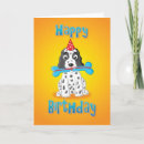 Recherche de cocker anniversaire cartes Animal