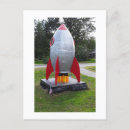 Search for space rocket postcards Sci fi