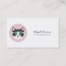 Recherche de noir et blanc chat cartes visite Chats