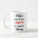 Search for love math mugs Mathematics