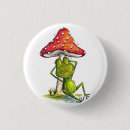 Recherche de champignons badges Grenouille