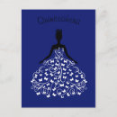 Search for blue butterfly quinceanera invitations Gown
