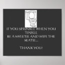 Search for bathroom rules posters Humour