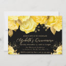 Search for yellow quinceanera invitations Watercolor