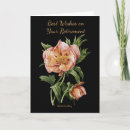 Search for best wishes on retirement cards Floral