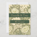 Search for 40th wedding anniversary invitations Flowers