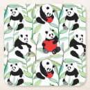 Recherche de panda dessous de verres L'asie