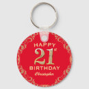 Search for twenty first keychains Birthday party