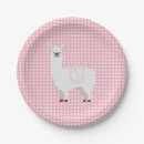 Search for llama plates Baby shower