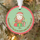 Search for santa naughty list ornaments Cute