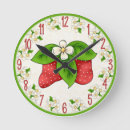Search for sweet strawberry clocks Floral