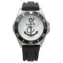 Recherche de ancre de bateau montres Monogramme