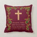 Recherche de écriture sainte décoration coussins Croix