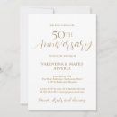Search for 5th wedding anniversary invitations Minimalist 25th anniversary
