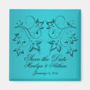 Search for teal wedding magnets Black