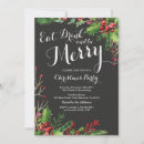 Search for merry invitations Poinsettia