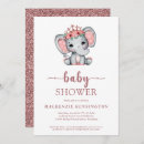 Recherche de gold baby shower fille invitations Rose doré