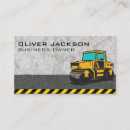 Search for road construction business cards Concrete