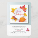 Search for orange thanksgiving invitations Leaf