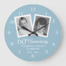 Search for 60th wedding anniversary clocks Vow renewal